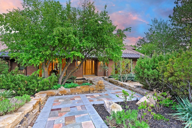 1358 E Tomahawk Dr N, Salt Lake City, UT 84103 - view of front of home with brick siding
