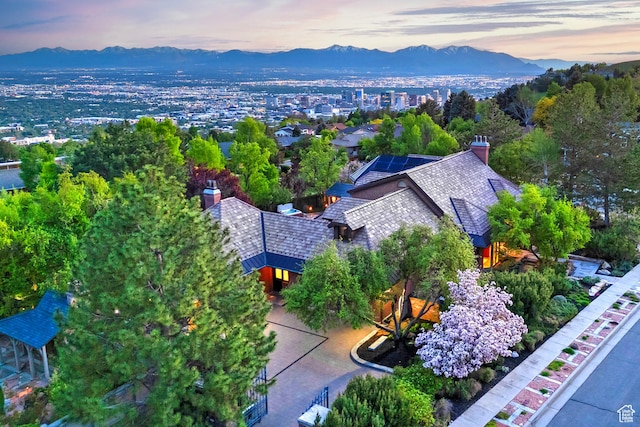1358 E Tomahawk Dr N, Salt Lake City, UT 84103 - view of subject property with mountains