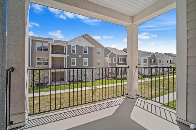 3665 W 1380 N Unit T201, Lehi, UT 84043 - balcony featuring a residential view