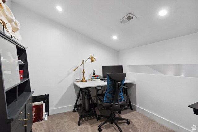 939 S Donner Way Unit 308, Salt Lake City, UT 84108 - carpeted office space with recessed lighting and baseboards
