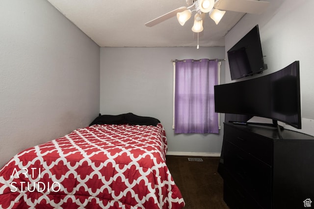 1132 E 360 S, Provo, UT 84606 - carpeted bedroom featuring a ceiling fan and baseboards