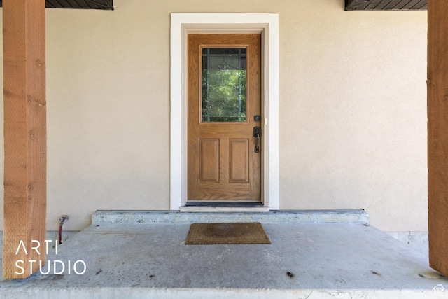 1132 E 360 S, Provo, UT 84606 - entrance to property with stucco siding