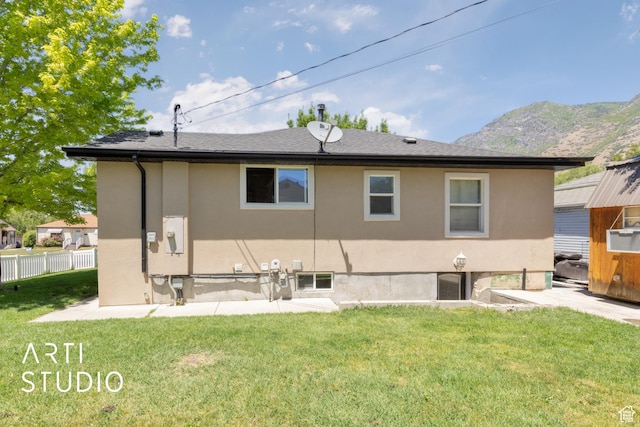 1132 E 360 S, Provo, UT 84606 - rear view of house featuring stucco siding and a mountain view