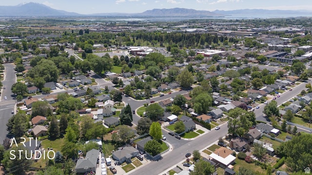 1132 E 360 S, Provo, UT 84606 - aerial view of property and surrounding area with a mountain backdrop and nearby suburban area