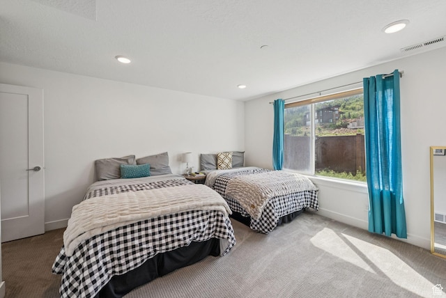 8210 N Toll Creek Ln, Park City, UT 84098 - bedroom with carpet, baseboards, and recessed lighting