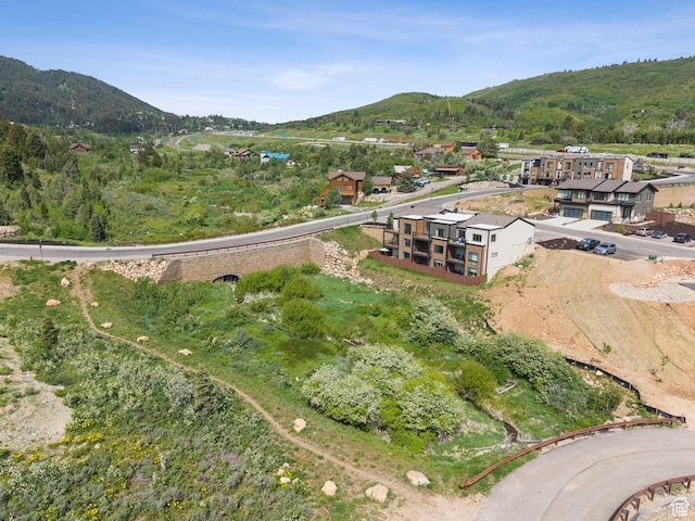 8210 N Toll Creek Ln, Park City, UT 84098 - aerial view of property's location with mountains