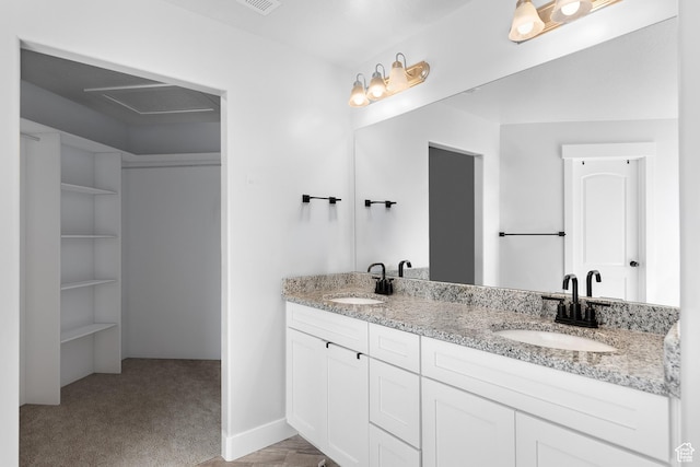 1608 W Gannett Dr, Saratoga Springs, UT 84045 - bathroom with double vanity