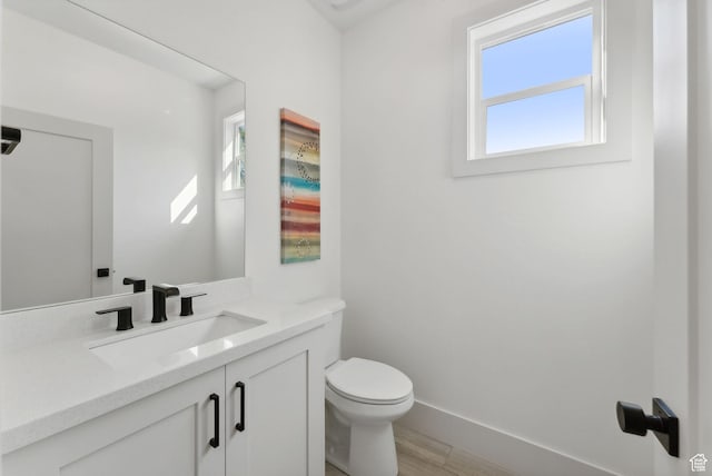 786 S 820 E, Pleasant Grove, UT 84062 - half bath with plenty of natural light, toilet, vanity, and baseboards