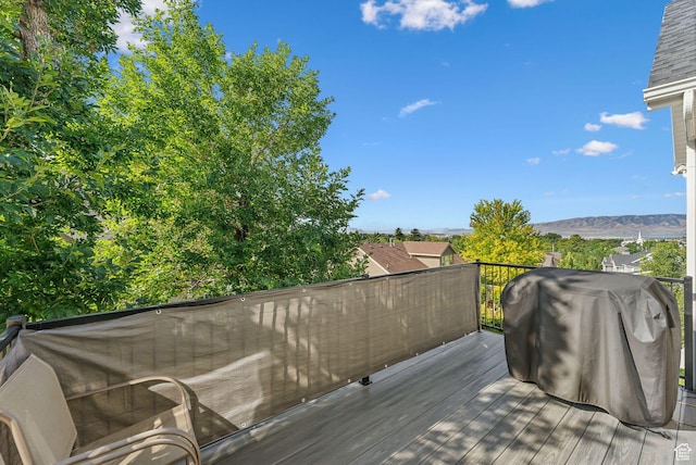 786 S 820 E, Pleasant Grove, UT 84062 - wooden terrace with a mountain view