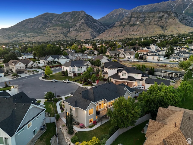 786 S 820 E, Pleasant Grove, UT 84062 - aerial perspective of suburban area with mountains