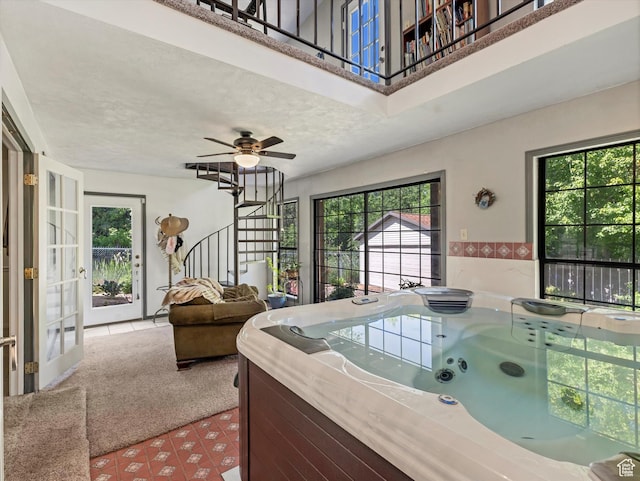 1735 Hayes Dr, Layton, UT 84040 - living room with stairs