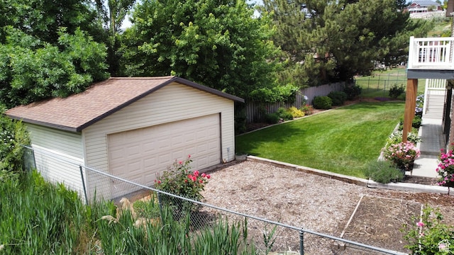 1735 Hayes Dr, Layton, UT 84040 - view of detached garage