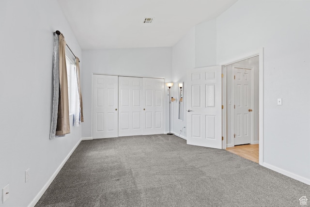 1186 E 900 S Unit 20, St George, UT 84790 - unfurnished bedroom with carpet, baseboards, and a closet