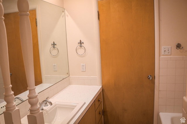 210 N 825 E, American Fork, UT 84003 - bathroom with vanity and shower / tub combination