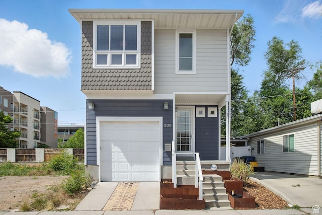 333 E Stanton Ave S, Salt Lake City, UT 84111 - view of front of home featuring an attached garage