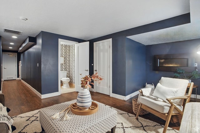 333 E Stanton Ave S, Salt Lake City, UT 84111 - living area featuring baseboards and wood finished floors