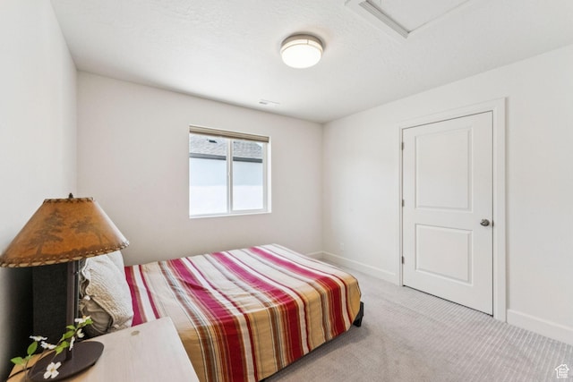 105 S 600 E, Provo, UT 84606 - bedroom with carpet, attic access, and baseboards