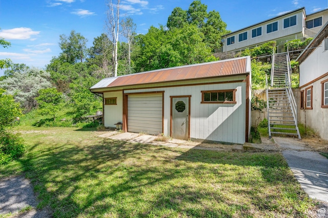 2718 E 200 N, Layton, UT 84040 - view of outbuilding featuring stairway