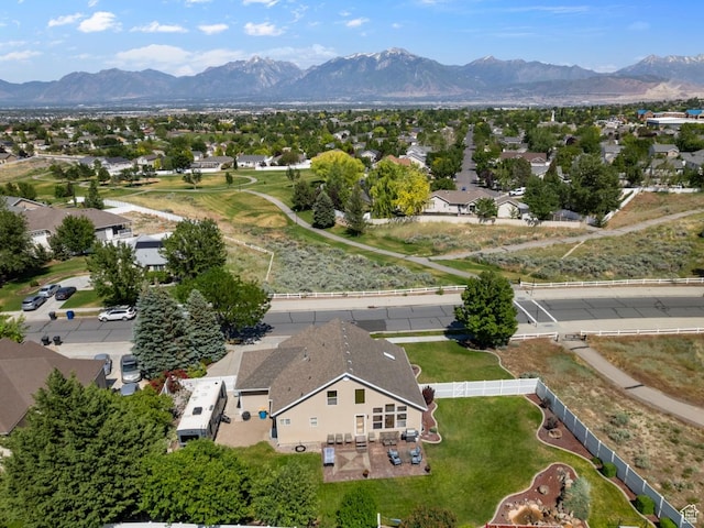 14008 S Emmeline Dr, Herriman, UT 84096 - aerial perspective of suburban area featuring mountains