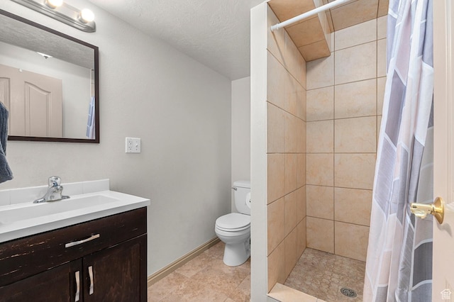 14008 S Emmeline Dr, Herriman, UT 84096 - full bathroom featuring vanity, toilet, and a tile shower