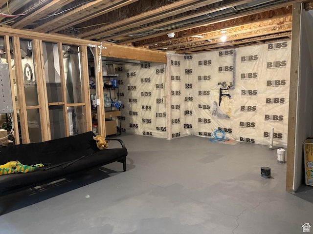 11603 S Outfitter Way S, Jordan, UT 84009 - view of unfinished basement