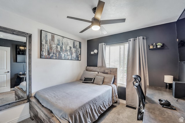 583 N 640 W, Tooele, UT 84074 - carpeted bedroom featuring baseboards and ceiling fan