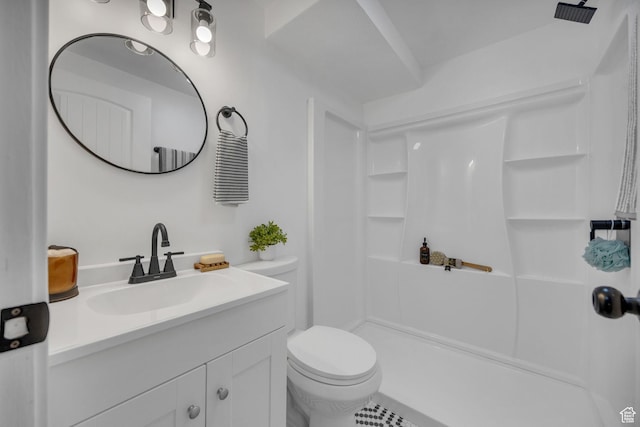 5494 W Townsend Way, West Valley City, UT 84118 - full bath with vanity, a shower, and toilet