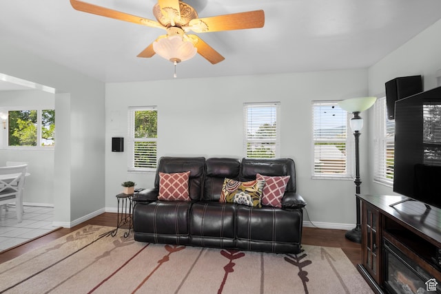 3243 S 200 W, Bountiful, UT 84010 - living area with healthy amount of natural light and wood finished floors