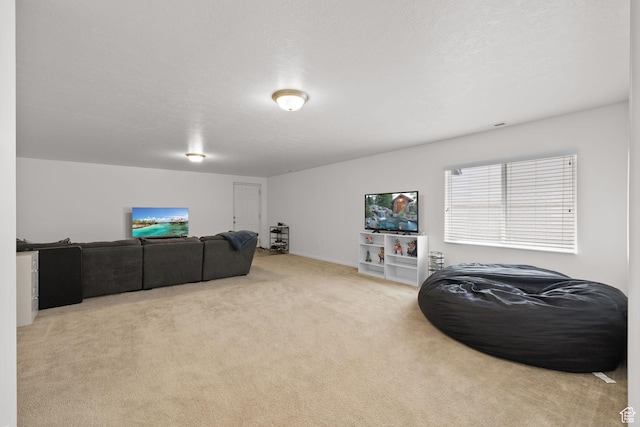6165 W Haven Ridge Way S, West Valley City, UT 84128 - living room featuring carpet and baseboards