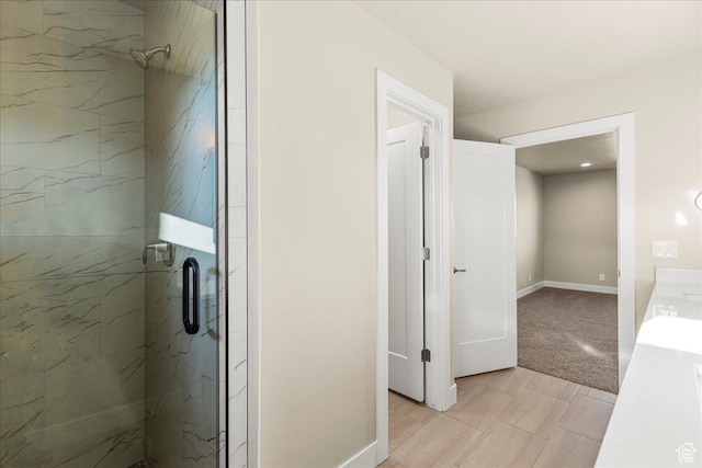178 S Liberty St Unit 206, Grantsville, UT 84029 - full bath with a marble finish shower and baseboards