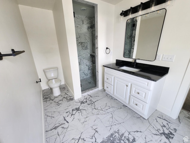 930 E 22nd St, Ogden, UT 84401 - full bath with marble finish flooring, a marble finish shower, and baseboards