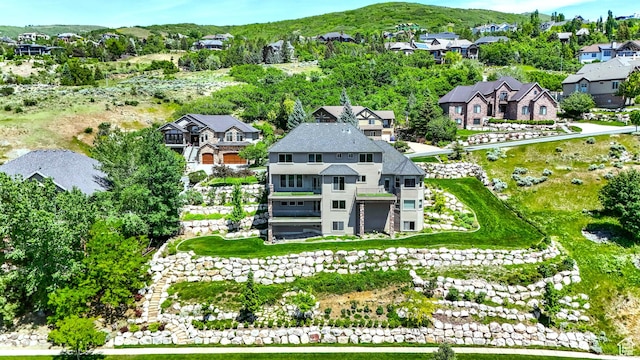 1596 E Millbrook Way S, Bountiful, UT 84010 - aerial perspective of suburban area