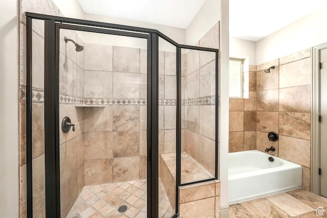 1596 E Millbrook Way S, Bountiful, UT 84010 - full bath featuring tiled shower and a bathtub