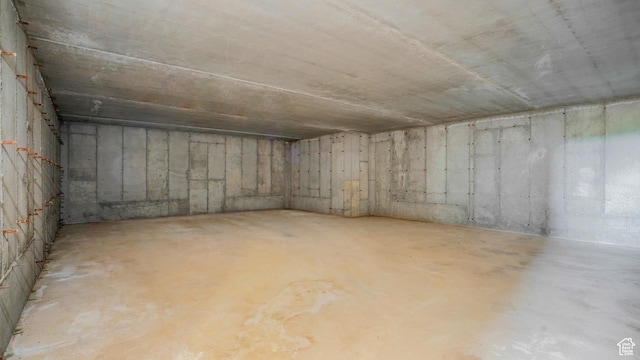 1596 E Millbrook Way S, Bountiful, UT 84010 - view of unfinished below grade area