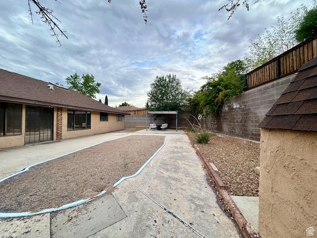 344 E Vermillion Ave, St George, UT 84790 - view of fenced backyard
