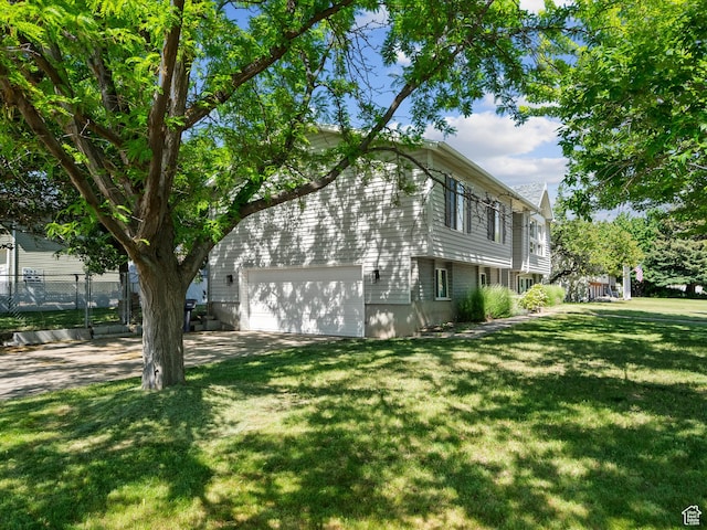 544 W 425 S, Layton, UT 84041 - view of side of property featuring a garage and concrete driveway