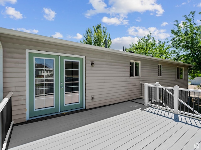 544 W 425 S, Layton, UT 84041 - deck featuring french doors
