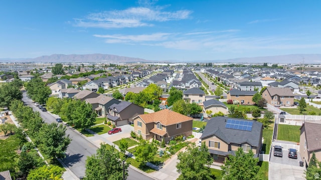 892 W Mattea, Springville, UT 84663 - aerial view of residential area with a mountainous background