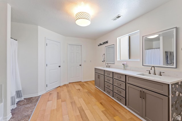 892 W Mattea, Springville, UT 84663 - full bath featuring double vanity and wood finished floors
