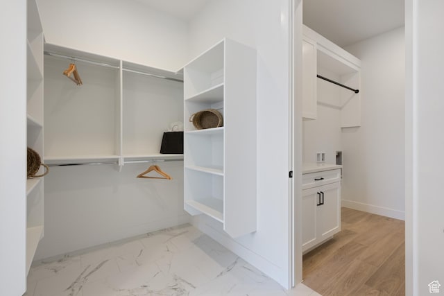 824 S 1690 W, Hurricane, UT 84737 - walk in closet featuring light marble finish floors