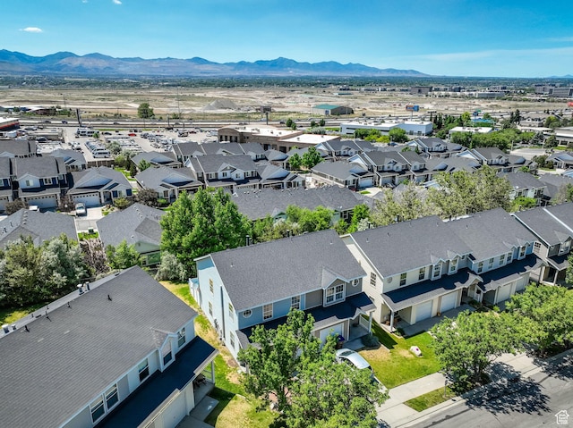 14284 S Daisyfield Dr E, Draper, UT 84020 - aerial perspective of suburban area featuring a mountainous background