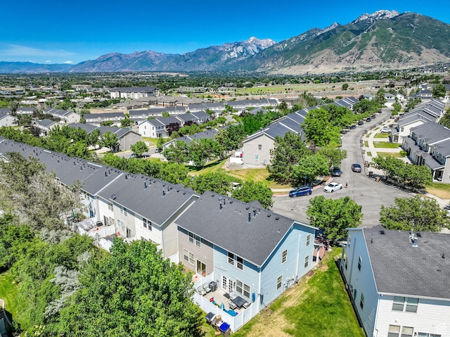 14284 S Daisyfield Dr E, Draper, UT 84020 - aerial view of residential area with a mountainous background
