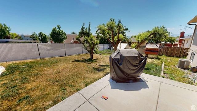 540 E 990 N, Pleasant Grove, UT 84062 - view of yard with a patio area and central AC