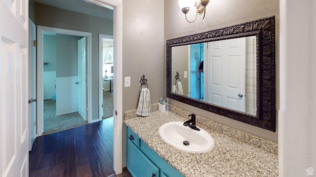 540 E 990 N, Pleasant Grove, UT 84062 - bathroom with wood finished floors and vanity