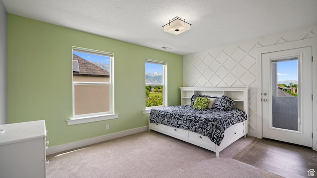 225 W 1390 N, Orem, UT 84057 - carpeted bedroom featuring a textured ceiling and baseboards
