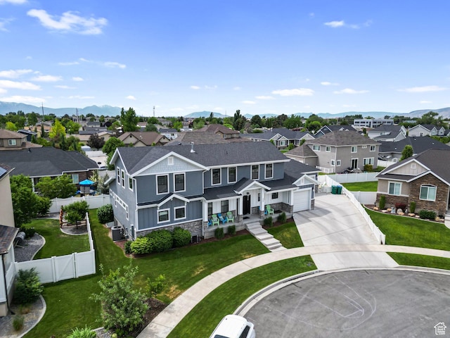 225 W 1390 N, Orem, UT 84057 - aerial perspective of suburban area with mountains
