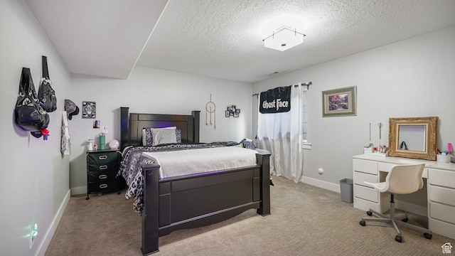 225 W 1390 N, Orem, UT 84057 - bedroom featuring carpet flooring, baseboards, a textured ceiling, and a desk