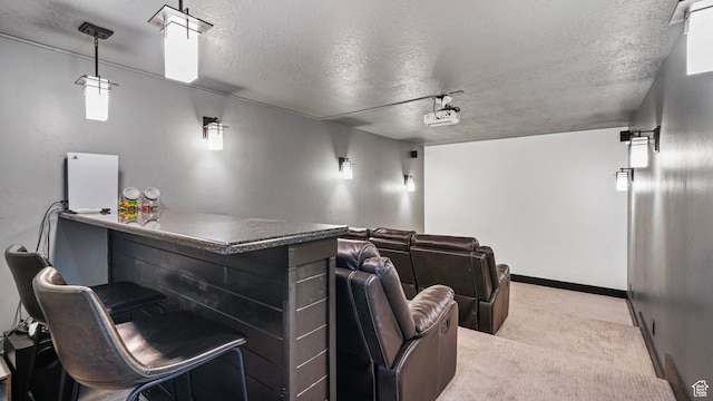 225 W 1390 N, Orem, UT 84057 - cinema featuring light carpet, a textured ceiling, and baseboards