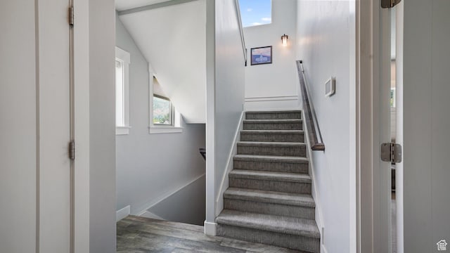 225 W 1390 N, Orem, UT 84057 - stairway featuring wood finished floors and baseboards