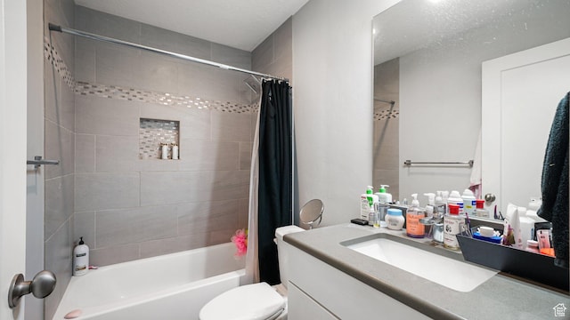 225 W 1390 N, Orem, UT 84057 - full bathroom with vanity, shower / bath combo, and toilet